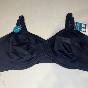 Vanity Fair Black Full Coverage Bra